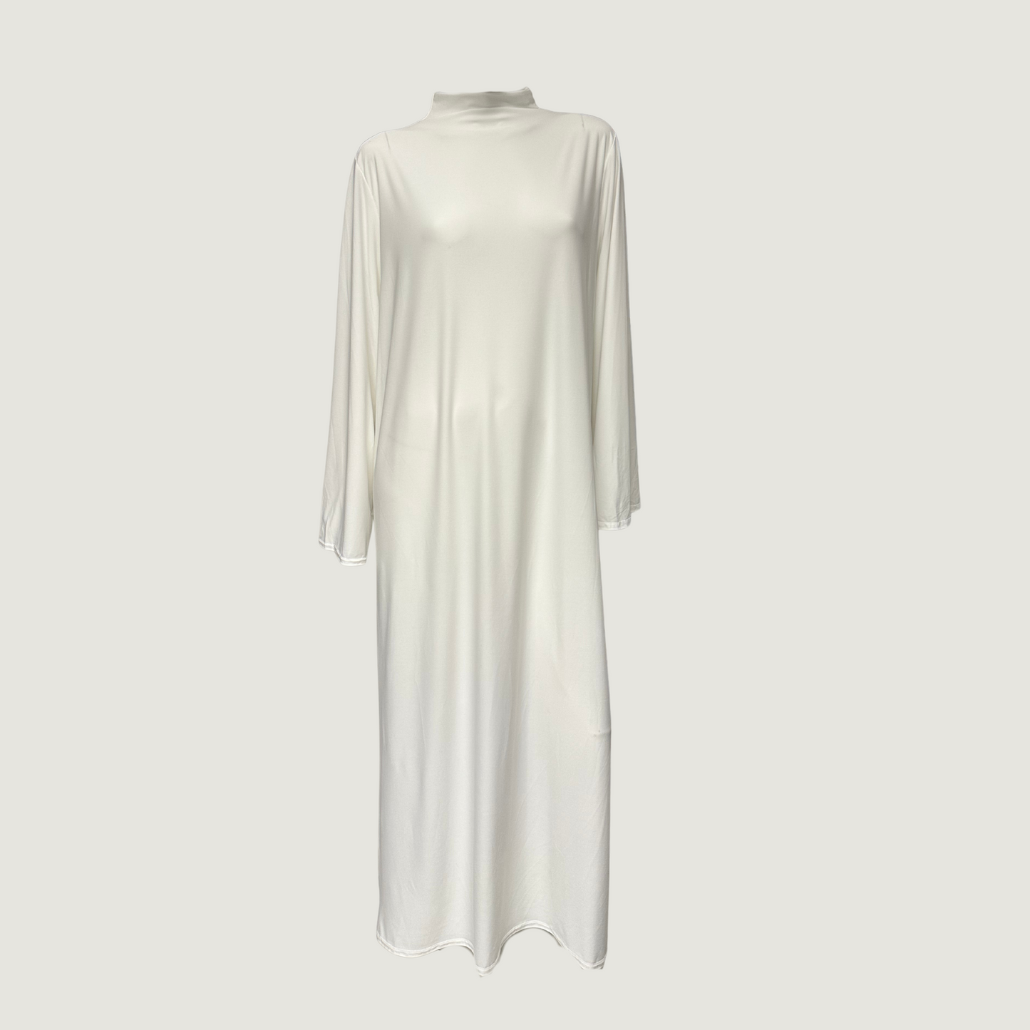 Jersey dress white