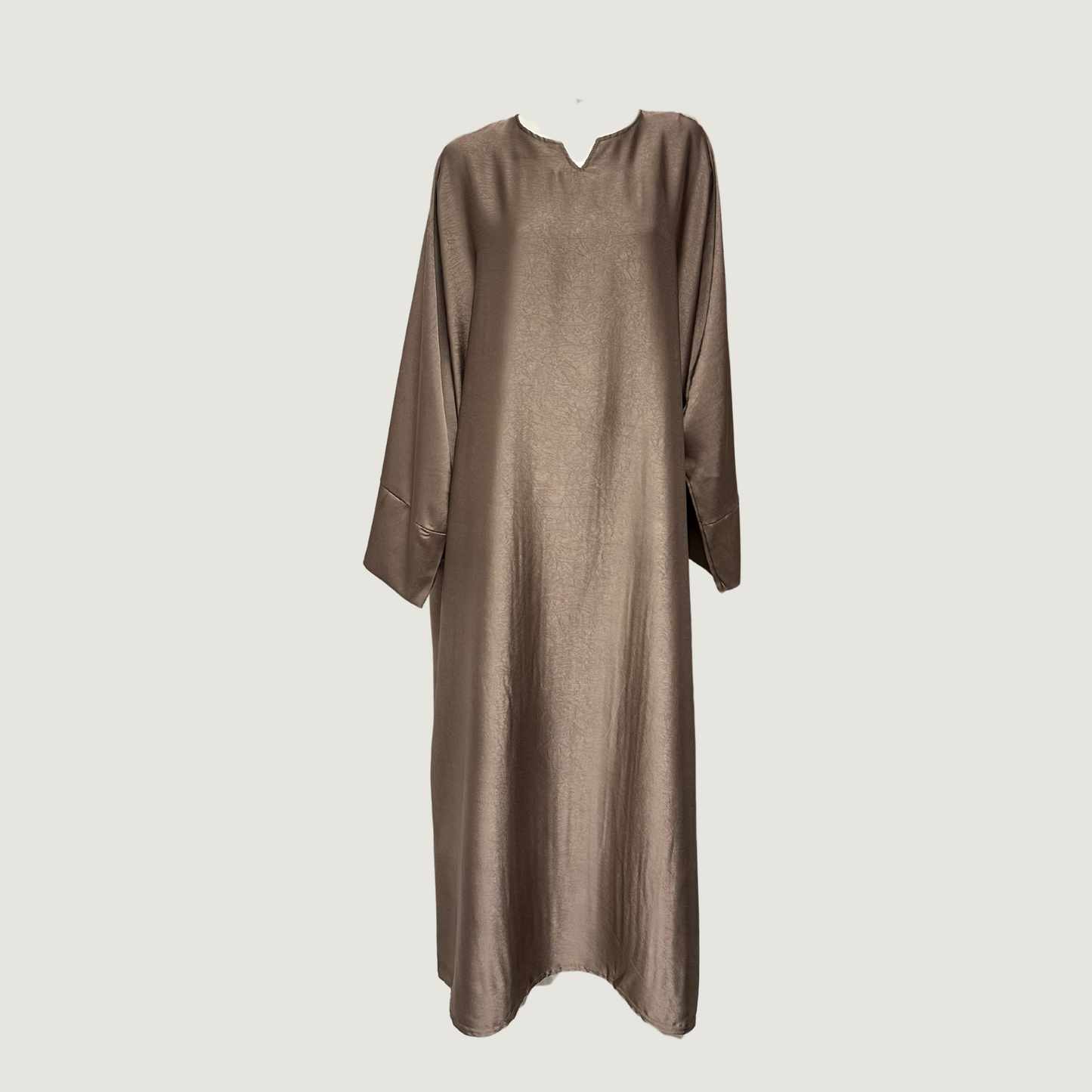 Satin Abaya Dress