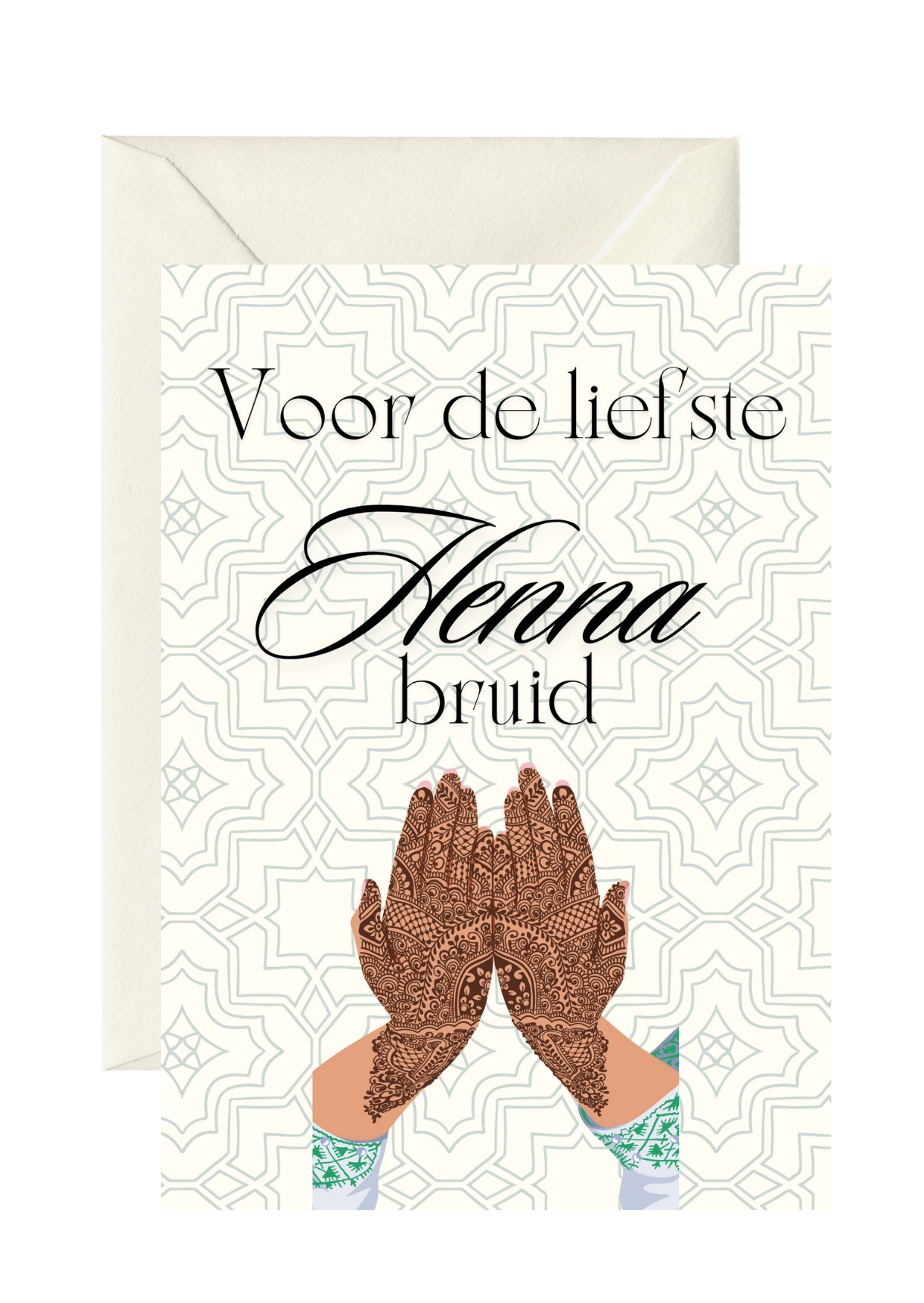 Greeting Card Henna night