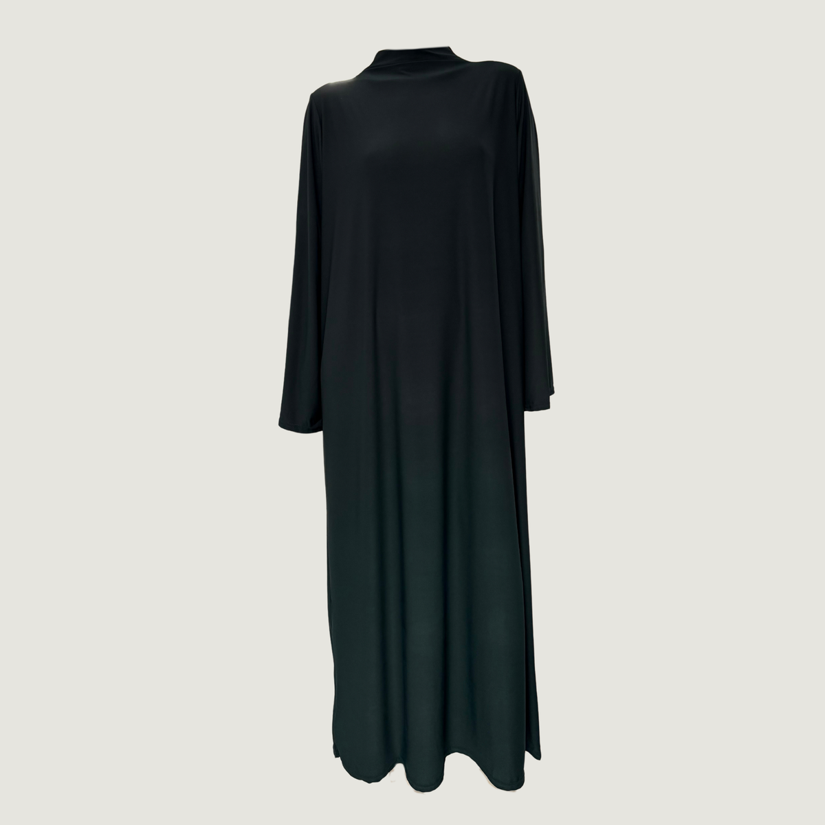 Jersey dress dark green