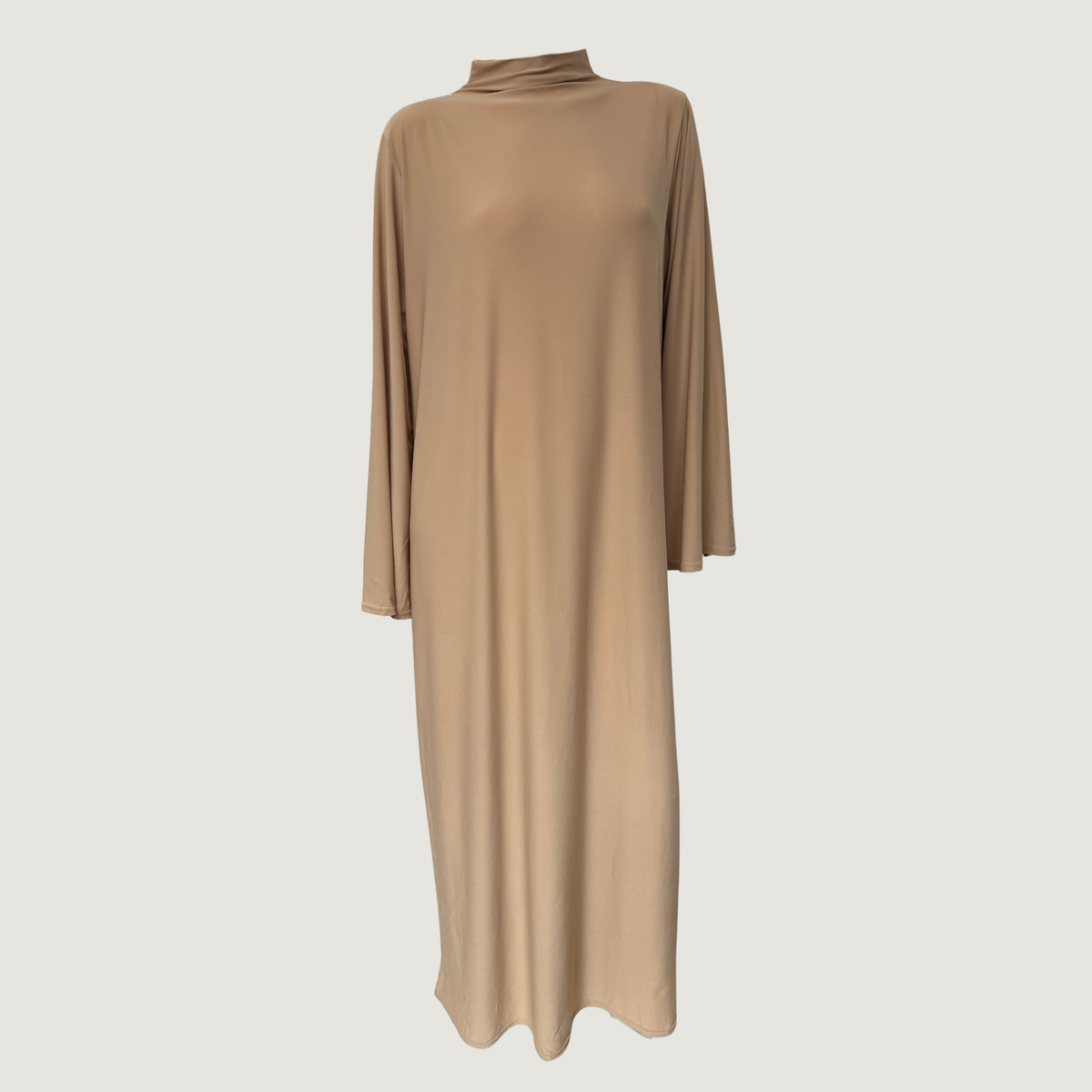 Jersey dress nude