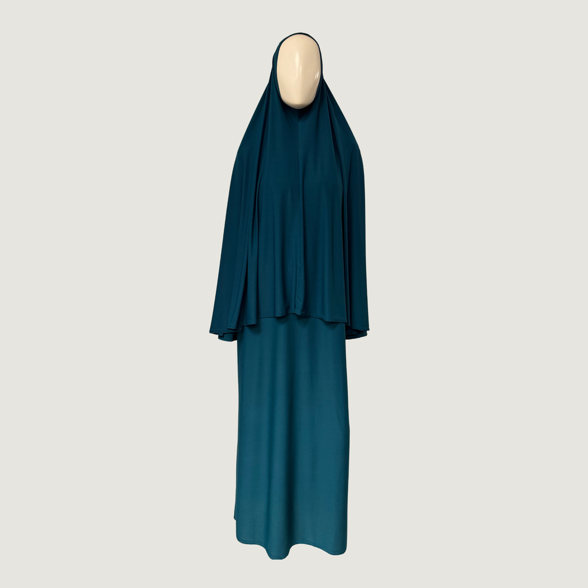 Jersey khimar set turquoise