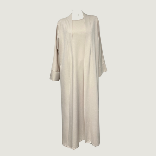 Two-piece Abaya thick