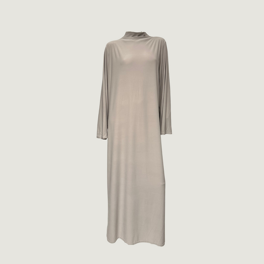 Jersey dress stone