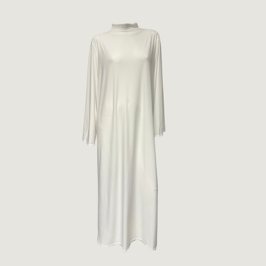 Jersey dress white