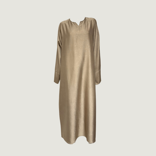Satin Abaya Dress