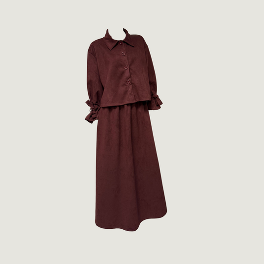 Suede set