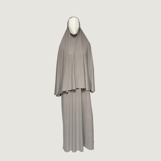 Jersey khimar set stone