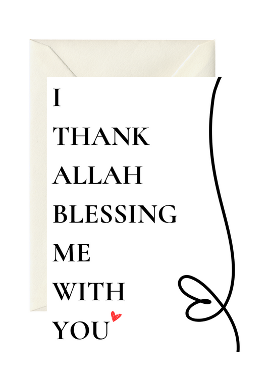 Greeting Card Blessing