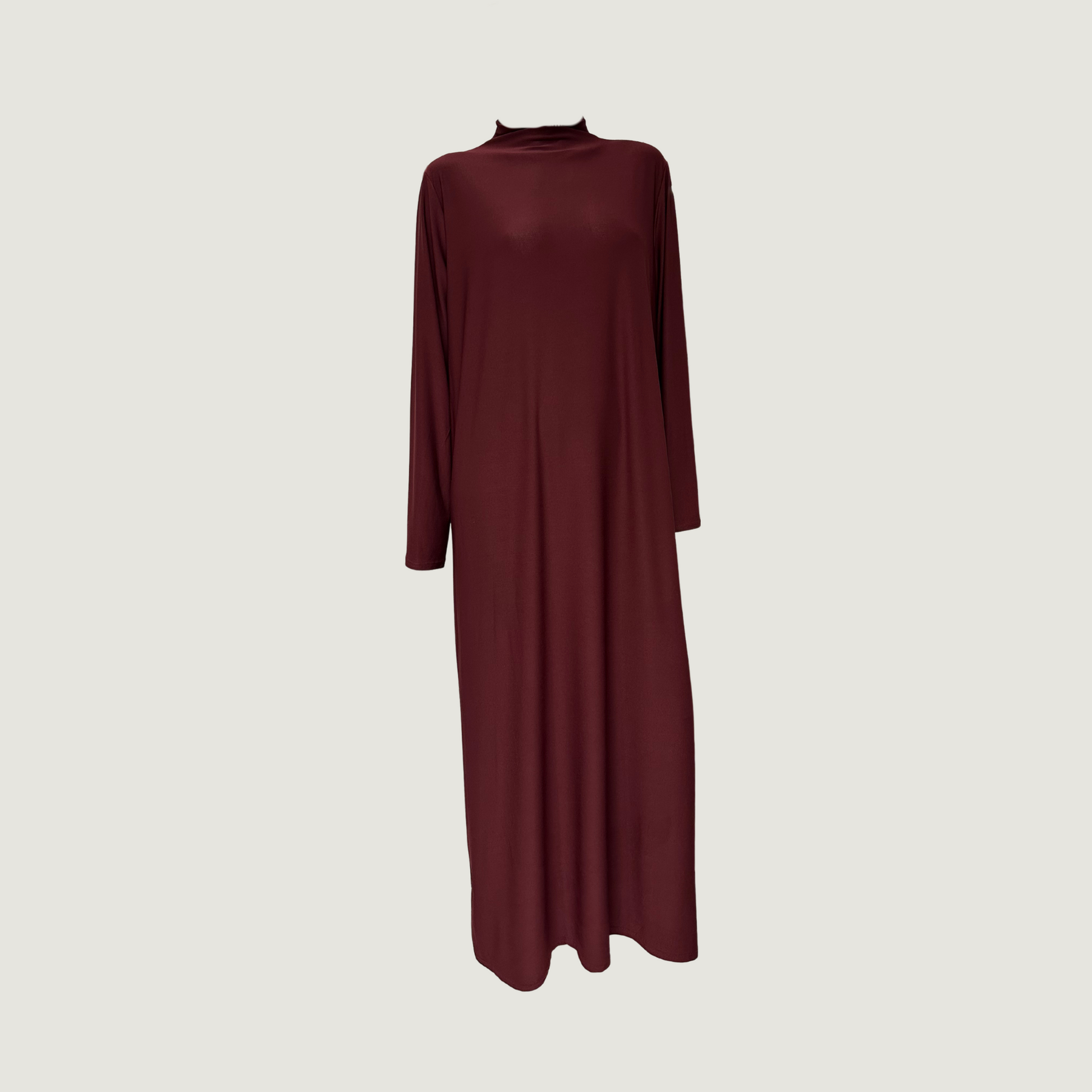 Jersey dress burgundy – Aniqa
