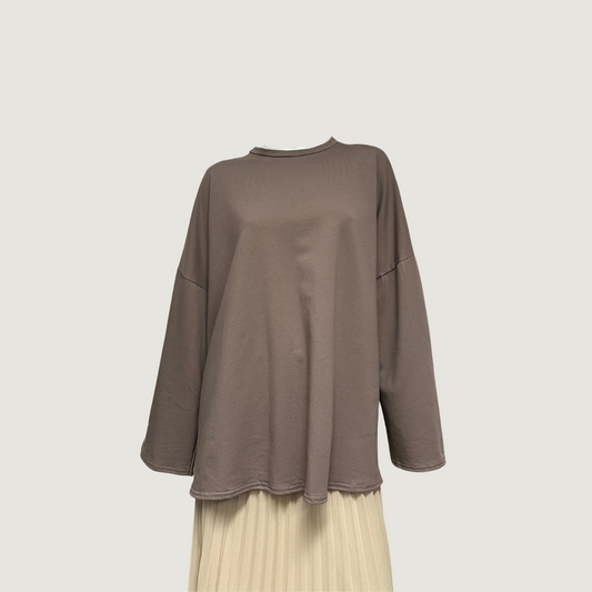 Long sleeve taupe