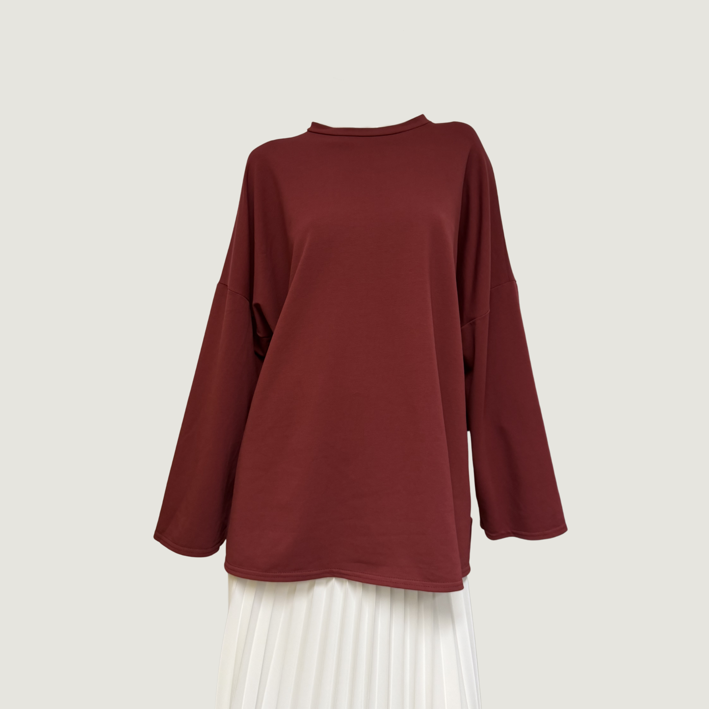 Long sleeve bordeaux