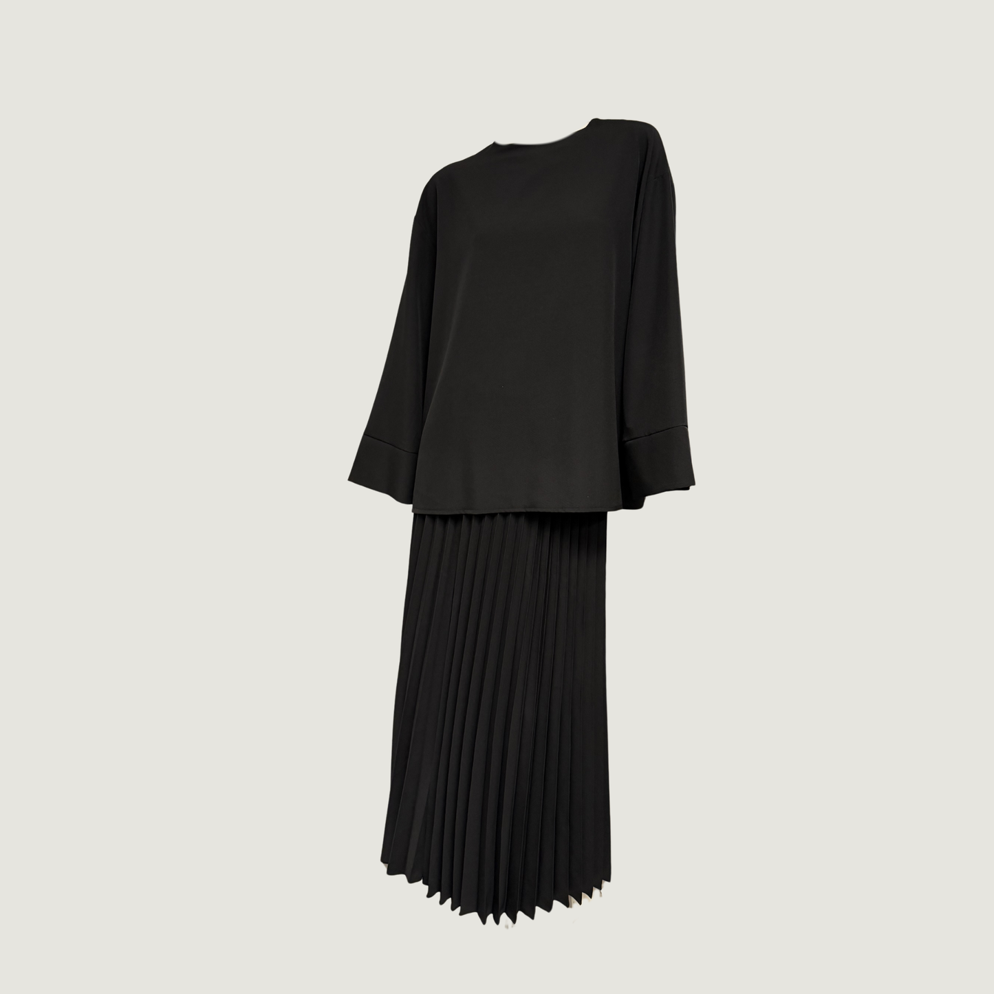 Pleated set