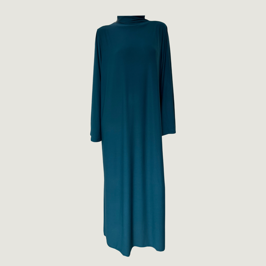 Jersey dress turquoise