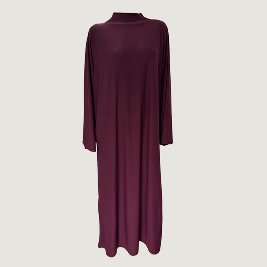 Jersey dress burgundy