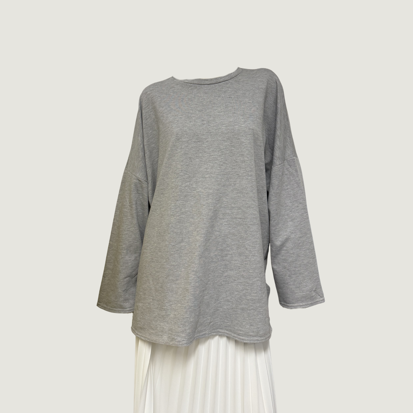 Long sleeve light grey